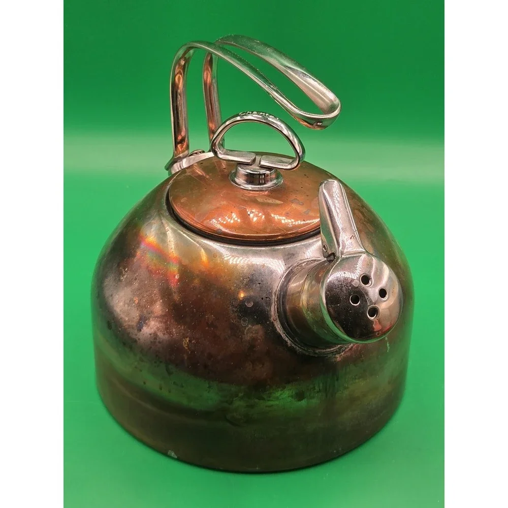CHANTAL 18/10 SL37-19CP T-MI Stainless Steel Tea Kettle 1.8 Quart